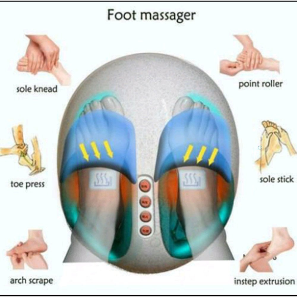 Alat Pijat Kaki Foot Massager Shiatsu Bentuk Telur