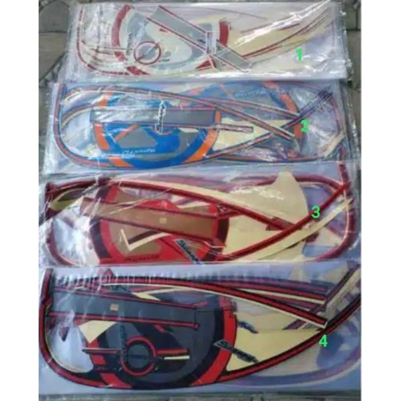 Sticker Striping scoopy 2013