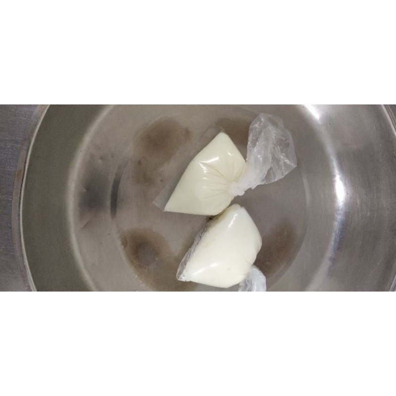 

Putih telur matang/rebus