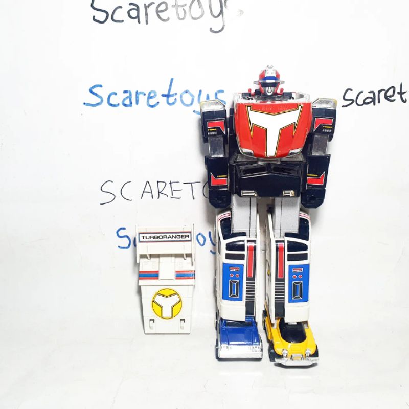 DX Chogokin Gorren Gattai Turbo Robo Turborobo Turboranger Power Rangers Megazord