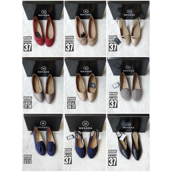 Nevada Sepatu Flat Wanita Brand MATAHARI Original