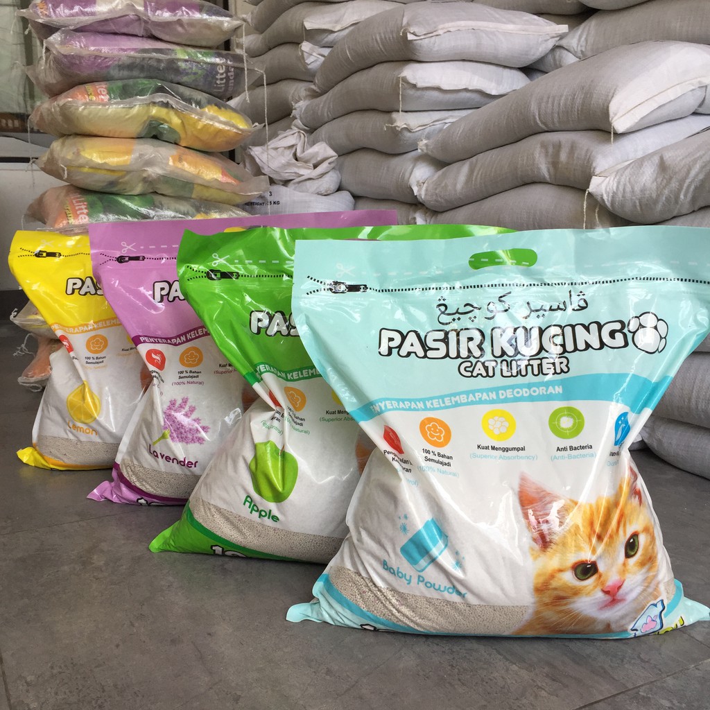 Harga pasir kucing 10 liter