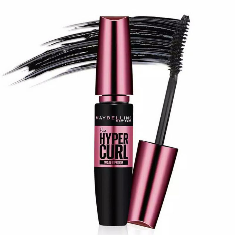 Promo Maskara Maybelline Hypercurl Black Gratis Pensil Ails Viva