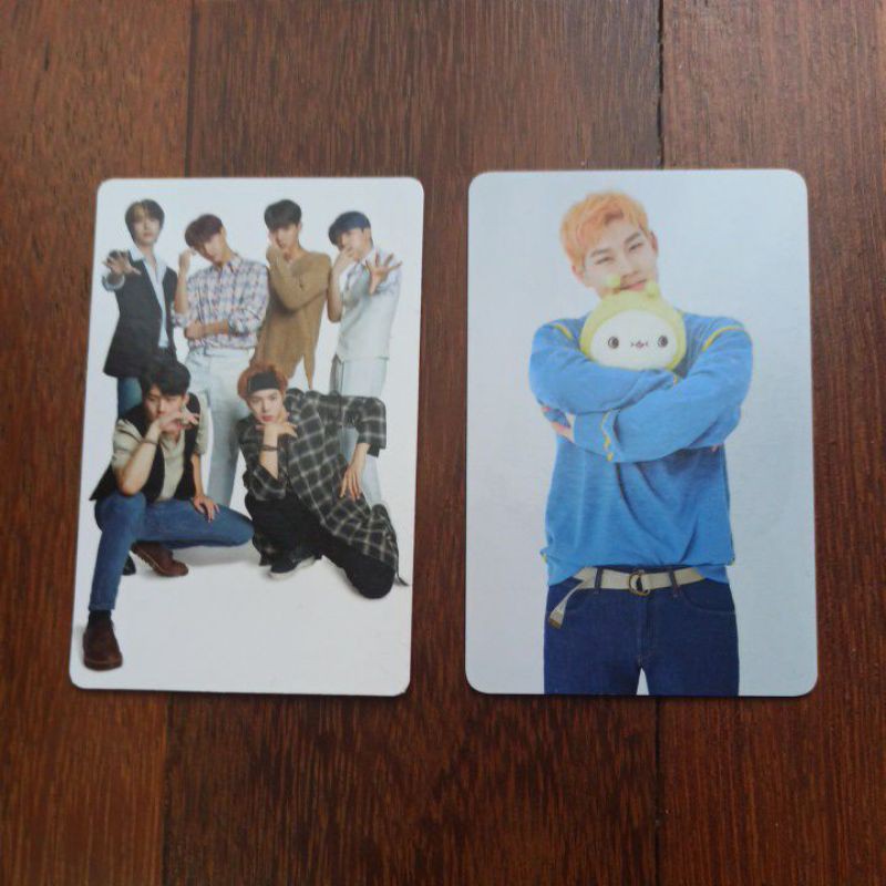 [READ DESC] Monsta X Twotuckgom TTG official photocards scratch message glamping / group pc newtro