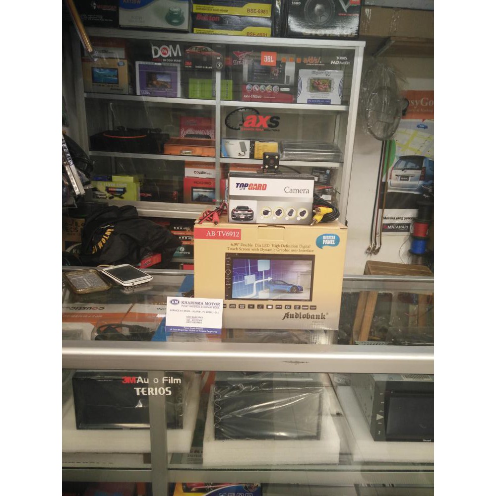 Tv mobil Audiobank Timbul logo Toyota Limited