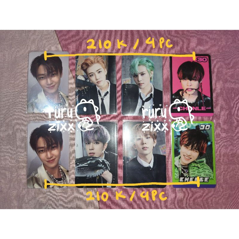 [Clearance Sale] NCT Dream Luggage Dreaming Jaemin Nana Cimol Namol Pendant Universe Trading Card Gl