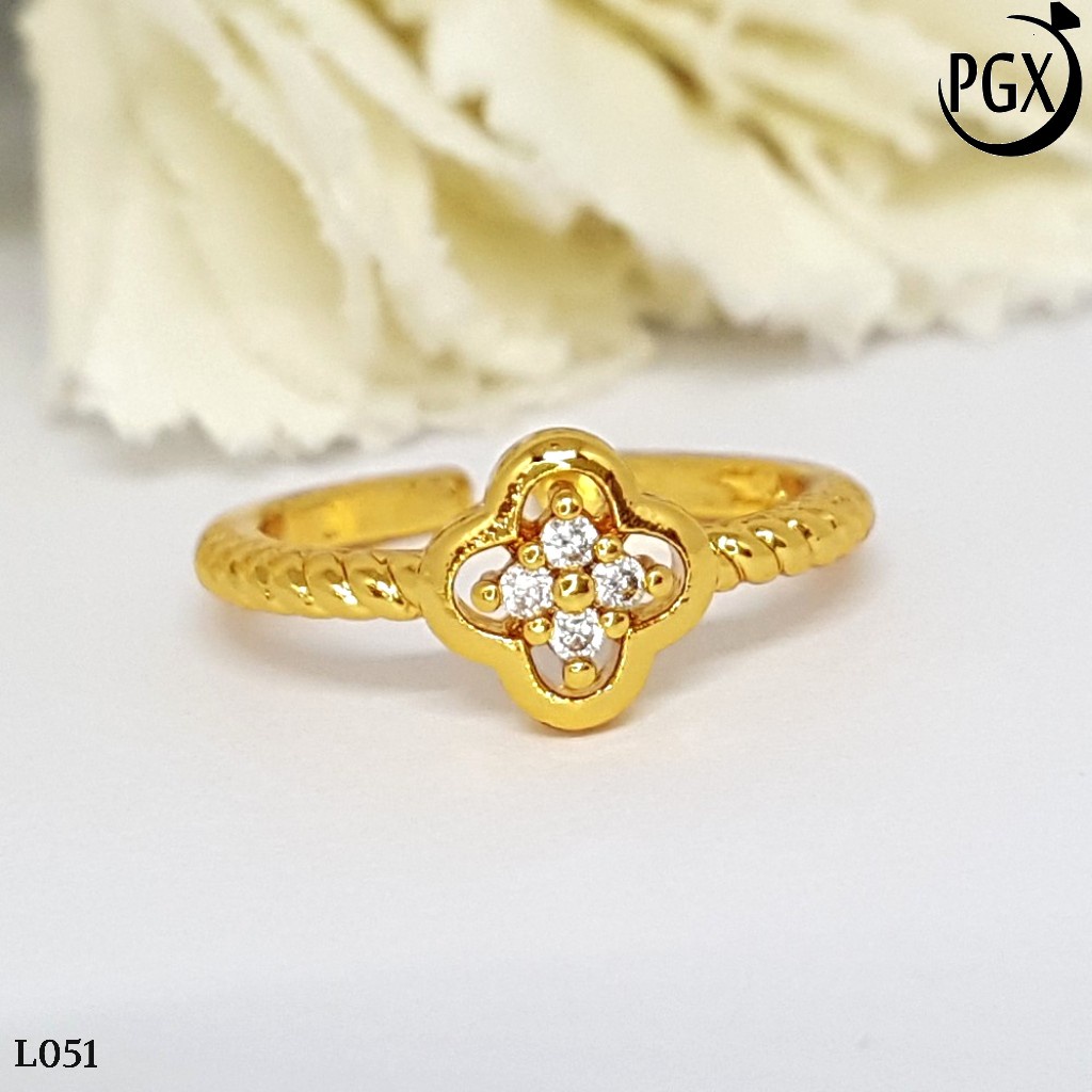 PGX Cincin Anak Xuping Aksesoris Perhiasan Lapis Emas Premium - L051