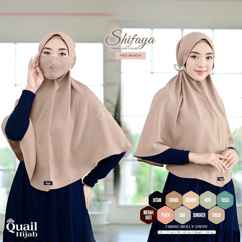 SHIFAYA HIJAB TALI ORI BY QUAIL HIJAB
