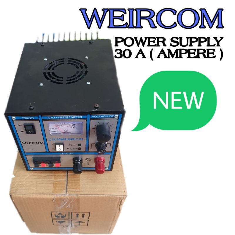 POWER SUPPLY WEIRCOM 30 A ( AMPERE ) NEW PRODUCT ORIGINAL