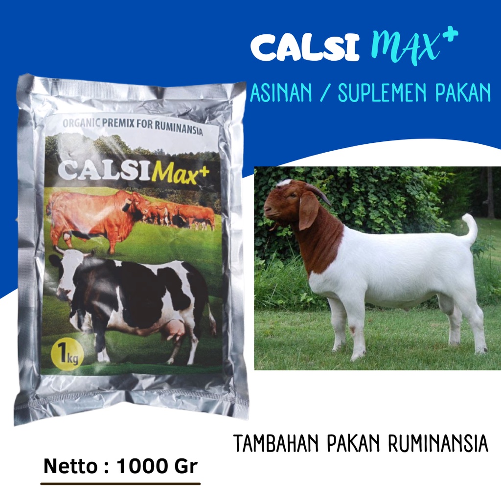 Jual Pakan Hewan Kambing Dan Sapi Calsimax Kaslium Hewan Ternak Percepat Pertumbuhan Vitamin