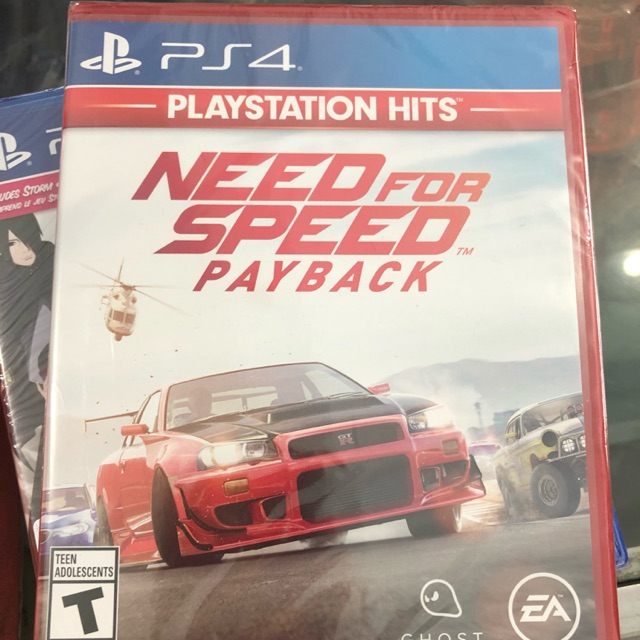 Kaset ps4 need for speed payback