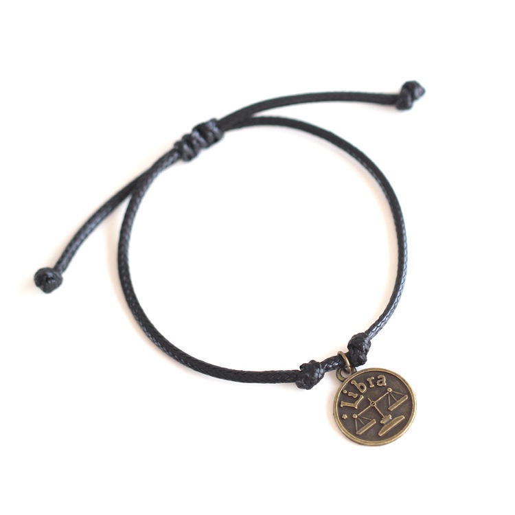 Gelang Tangan Rantai Gaya Korea Motif Rasi Bintang Untuk Pasanganpriawanita 189