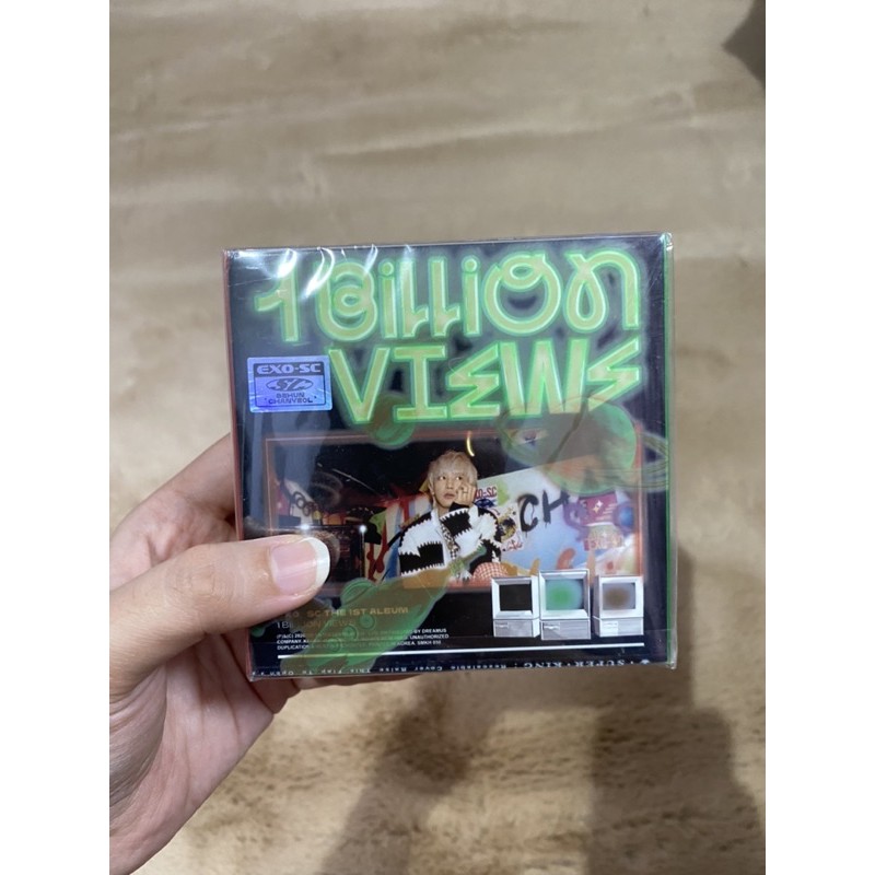Unsealed EXO SC 1 Billion Views Kihno Album with poster