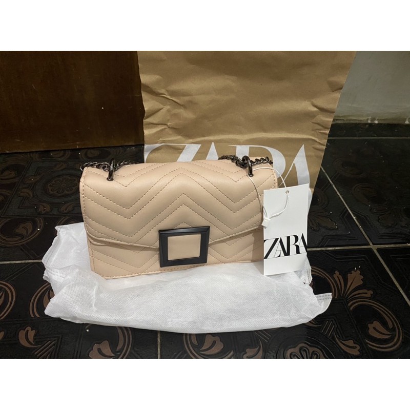Tas wanita Zara Pink Slingbag