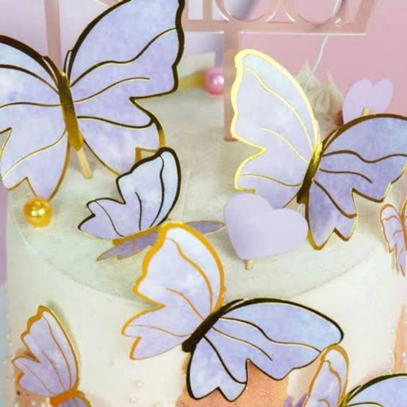 

butterfly cake topper