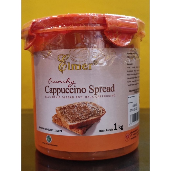 

elmer crunchy cappucino spread kemasan 1kg