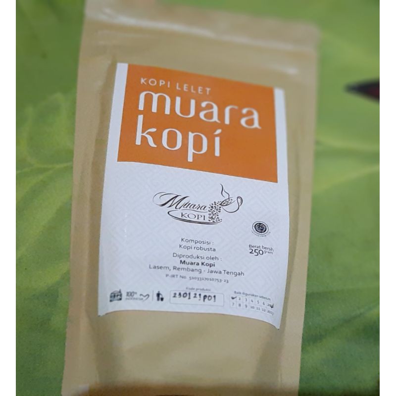 

Muara Kopi kopi Lasem kopi lelet kopi hitam 250gr 1 pcz