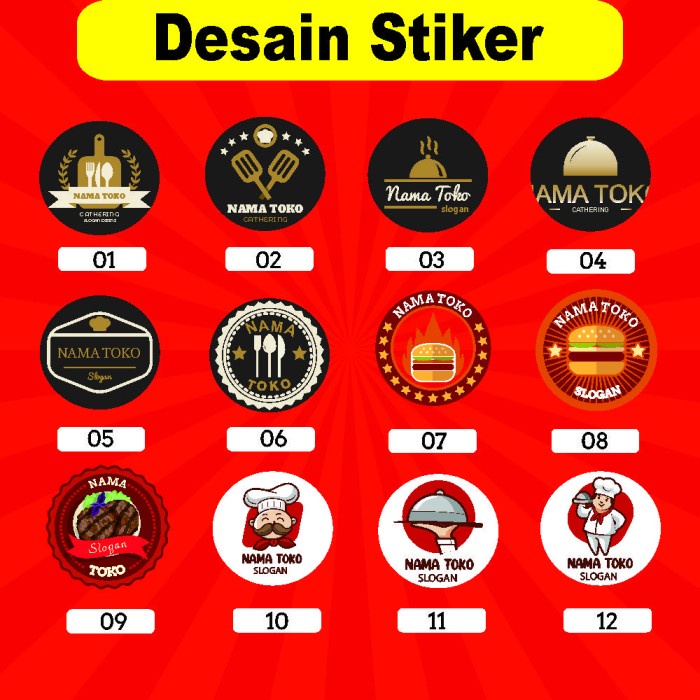 

perekat-pengikat- cetak stiker vinyl + cutting (bulat/oval/customized) - bontak/kromo, 3x3