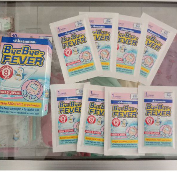 jepara KOMPRES DEMAM PUREKIDS KOOL FEVER FREE / PLESTER PENURUN DEMAM ANAK HANSAPLAST KOMPRES DEMAM 