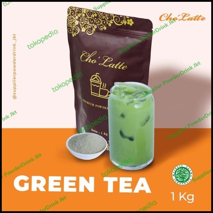 

Greentea Latte Cholatte Bubuk Minuman Rasa Greentea
