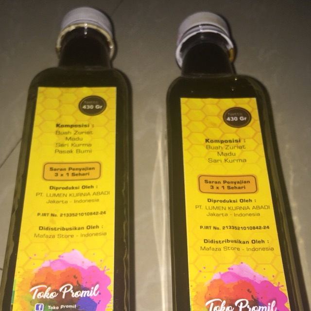 Paket Madu Promil Zuriat Mafaza