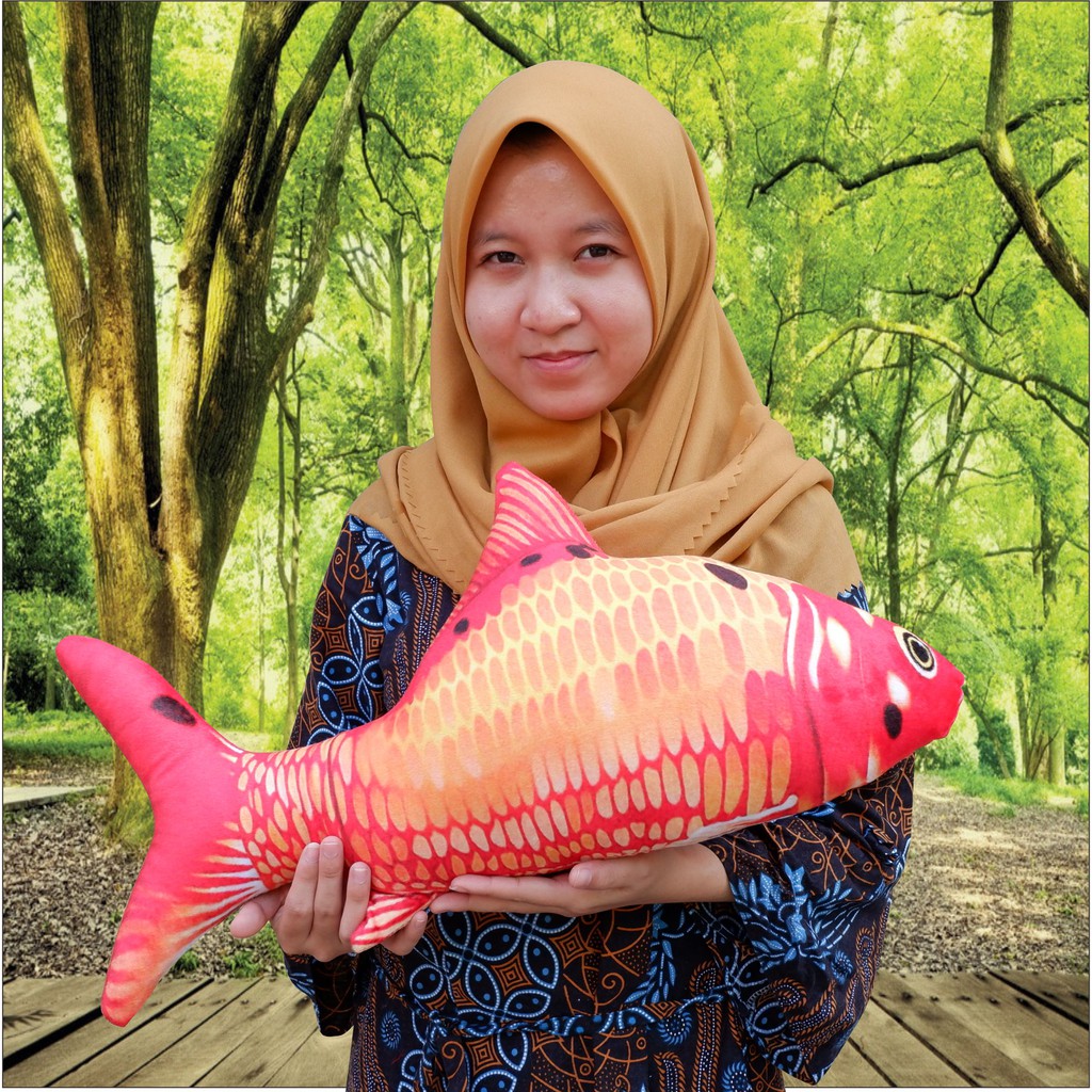 Bizzarpillow Bantal Ikan Koi Size M BZ064