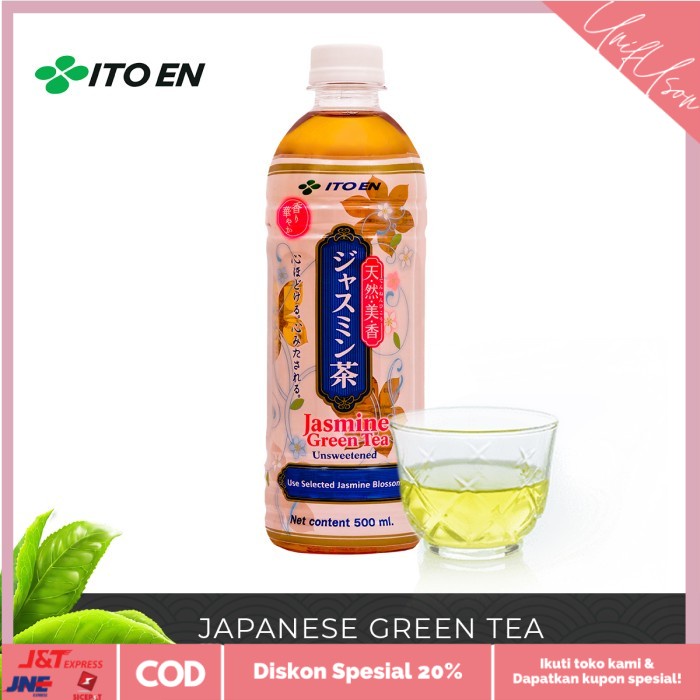 

⭐COD⭐ Teh Jepang ITO EN Jasmine Tea 500ml 6 pcs No Sugar