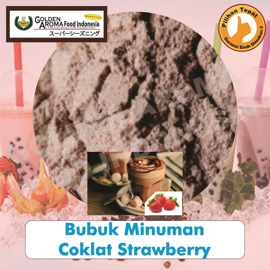 

Bumbu Tabur / bubuk minuman Surabaya rasa coklat strawberry 500 gr Halal