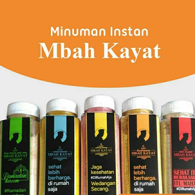 

Minuman instan Mbah Kayat