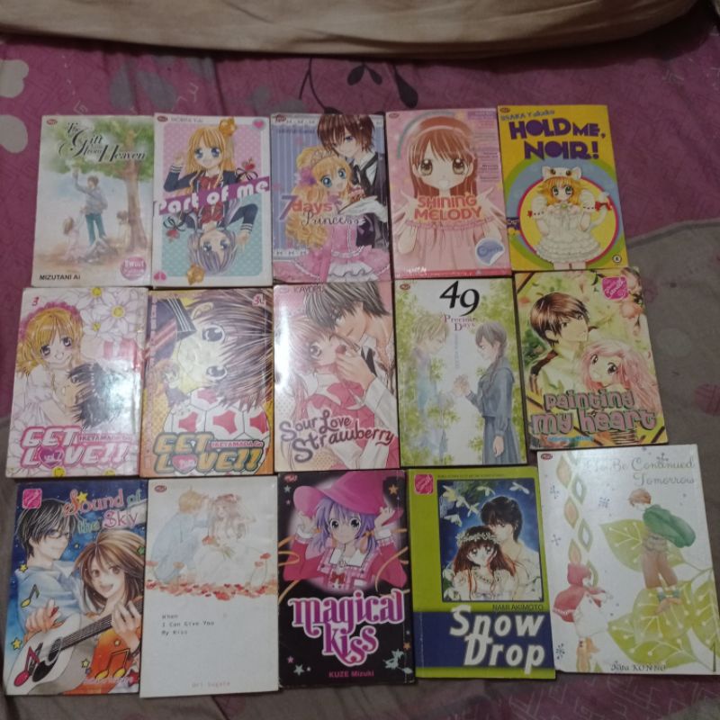 Obral Komik Shoujo One Shot Jepang