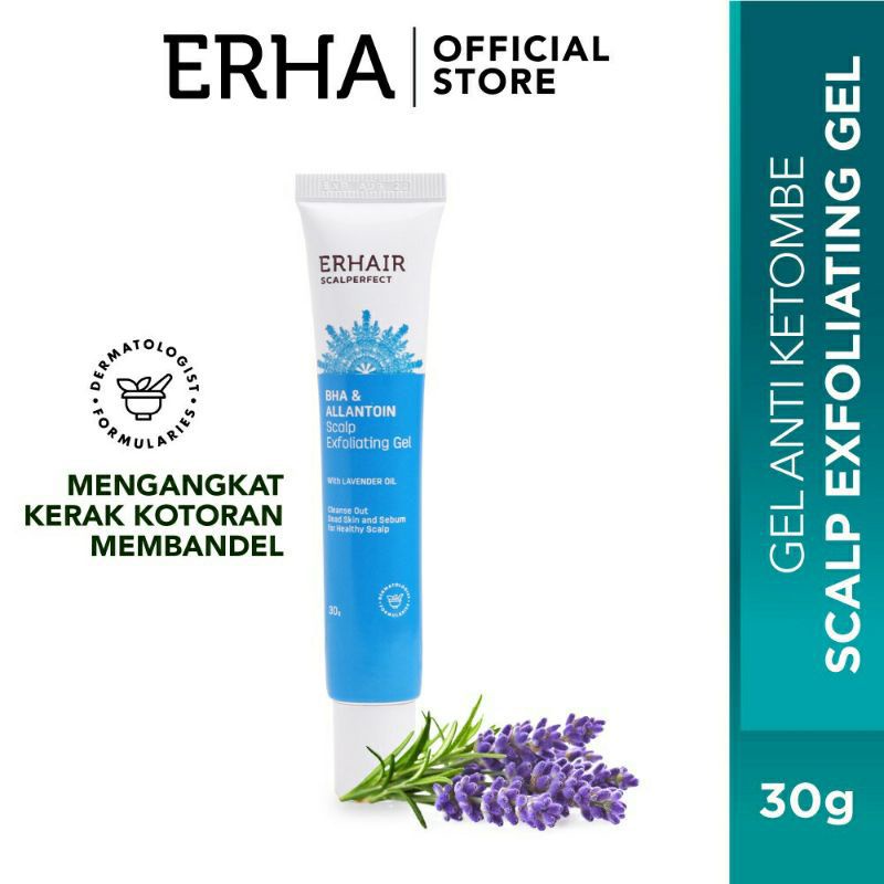 Erha Hair Scalperfect BHA &amp; Allantoin Scap Exfoliating Gel 30 gr