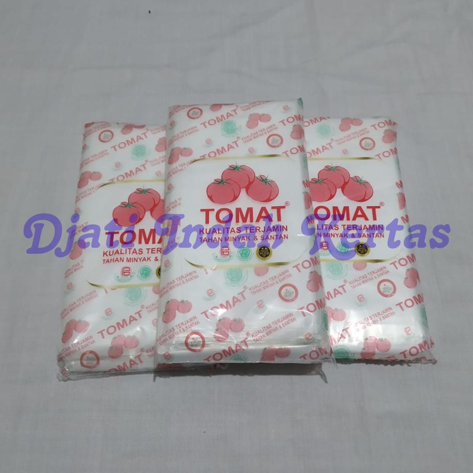 MURAH NIH!!! ( PE - TOMAT Uk 9 x 18 ) PLASTIK SERBAGUNA / PLASTIK ES BATU