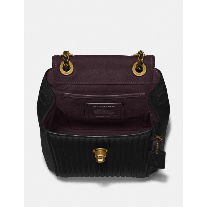 HARGA MURAH   [ORIGINAL 100%] Coach F52996 Parker Convertible Backpack 16 With Quilting - Black