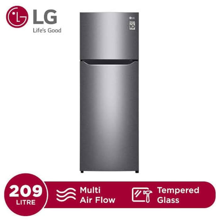 LG GN-B215SQMT Lemari Es Kulkas 2 PINTU SMART Inverter GNB215SQMT Twist Ice New 2020 GNB215