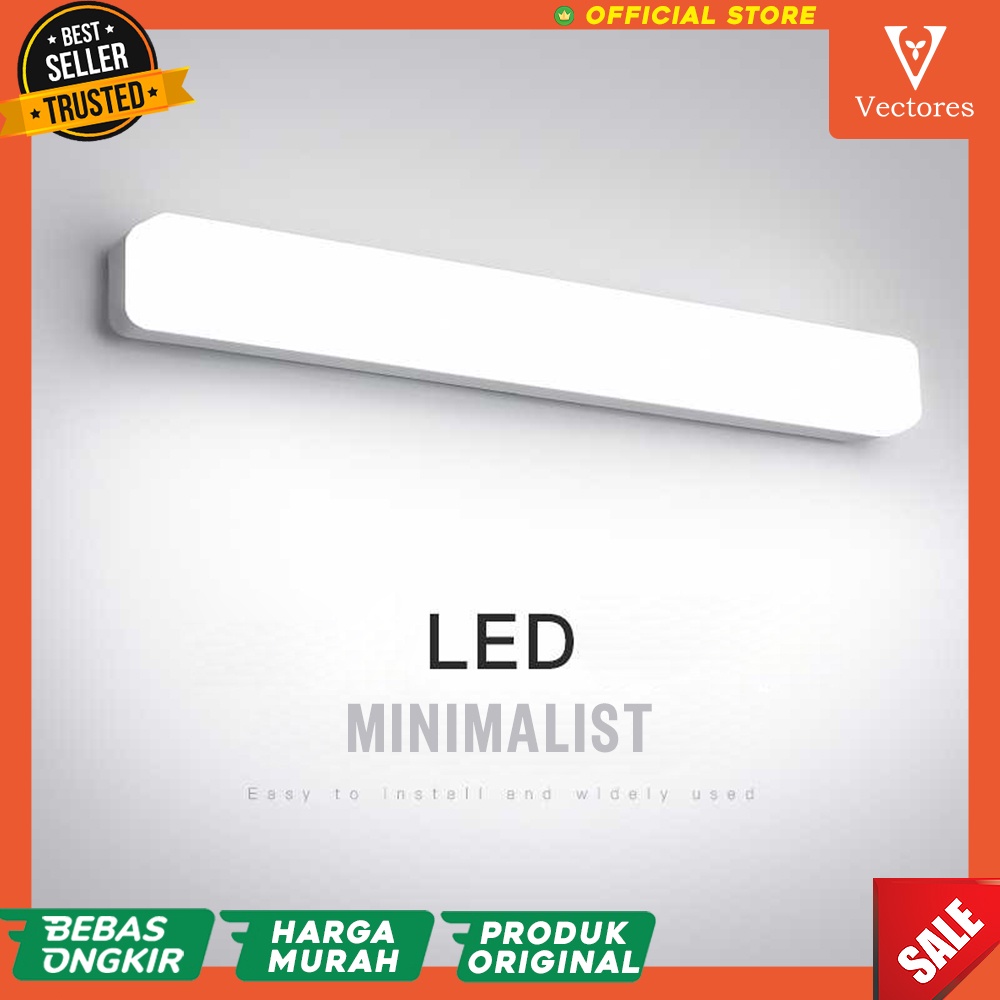 [ORIGINAL] Lampu Hias Dinding Tembok LED Minimalis Minimalist Wall Lamp 18w Terang Hias Dekorasi