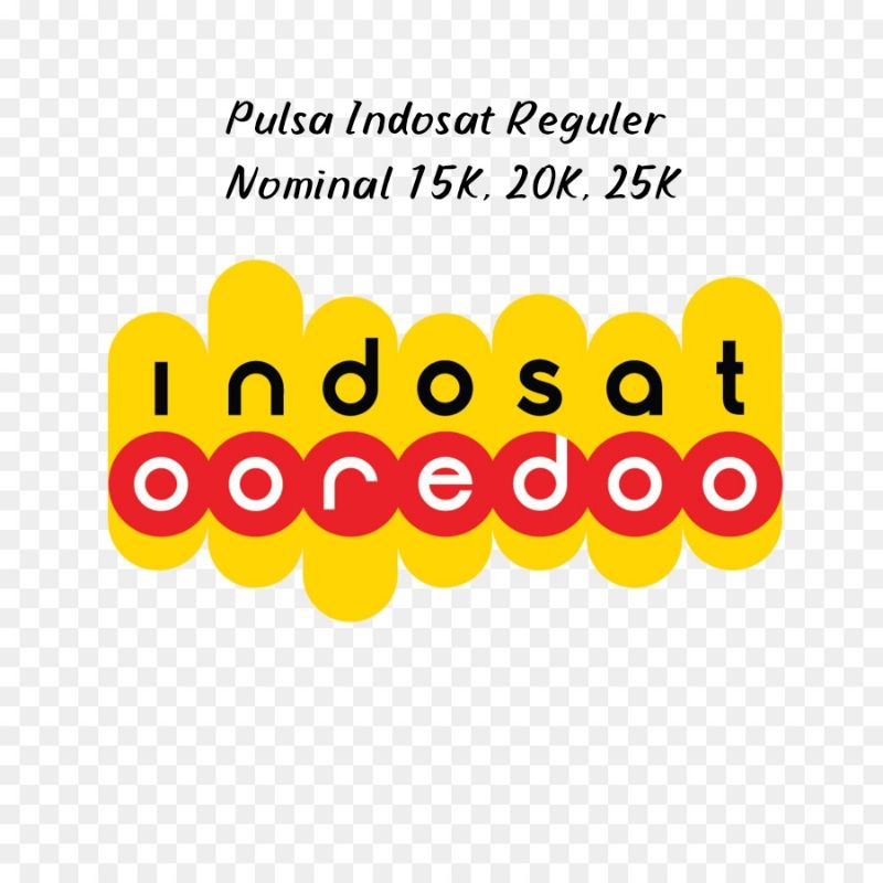 Pulsa Indosat Reguler 15K, 20K, dan 25 K