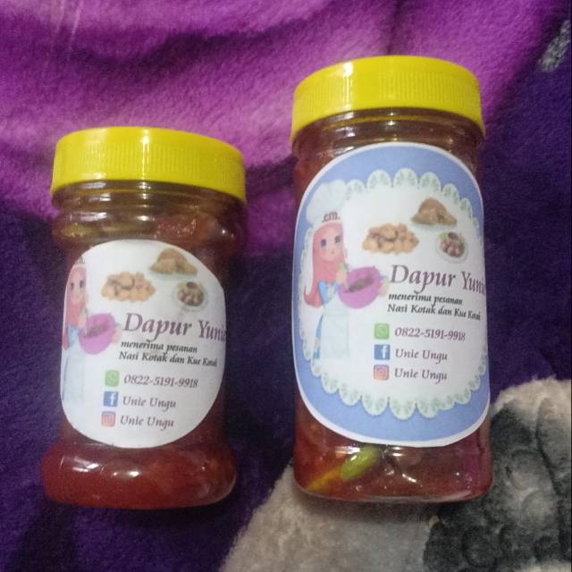 

Sambal baby cumi
