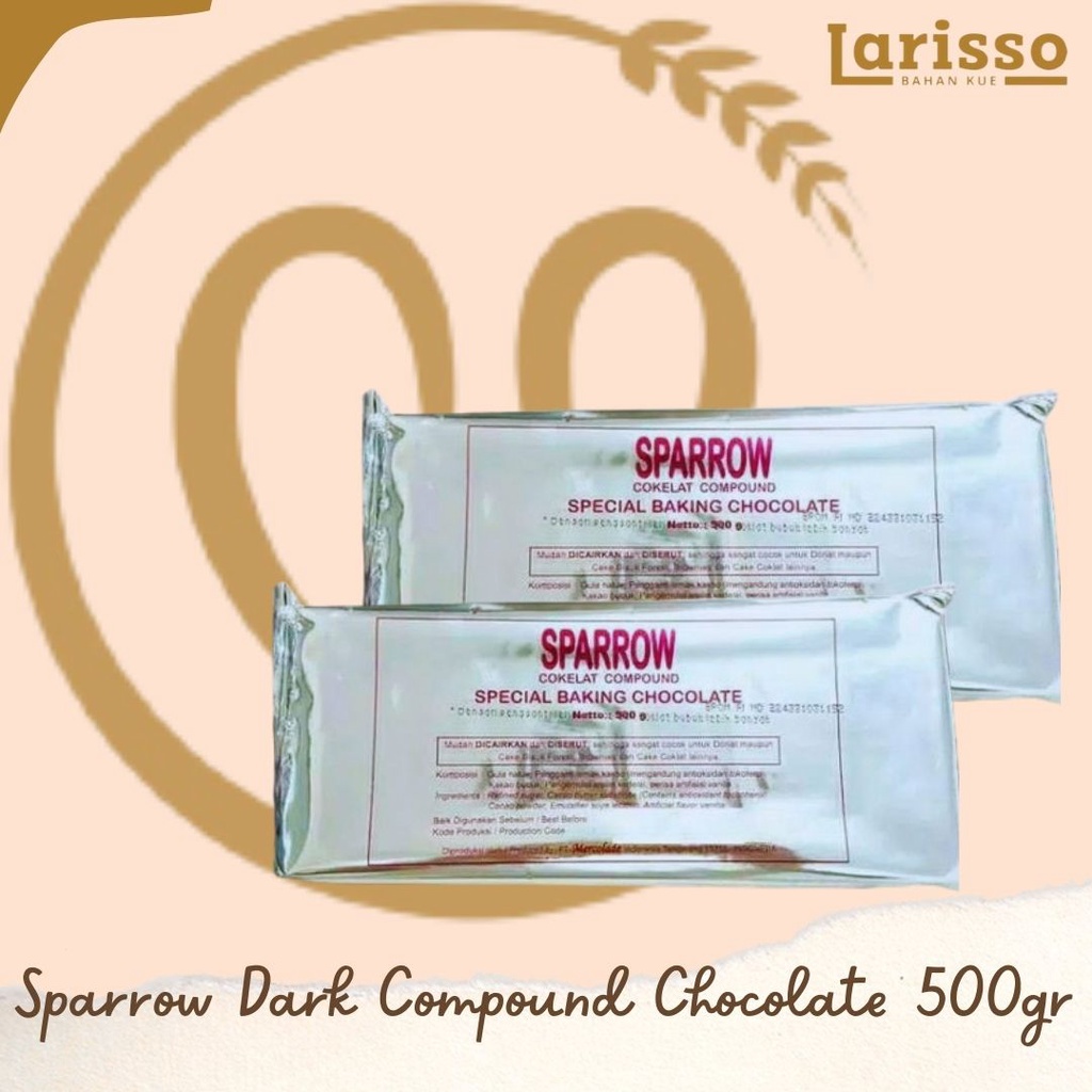 

SPARROW COKELAT COMPOUND HITAM 500gr