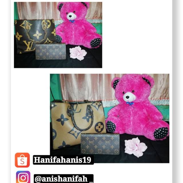Tas + Dompet wanita merk Gucci