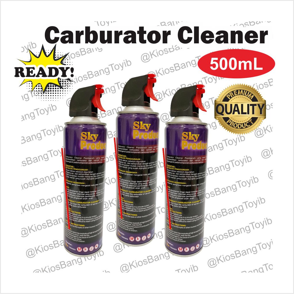 Carburator/Karburator Carbu Injector Cleaner 500mL Semua Kendaraan (Pembersih Karburator)