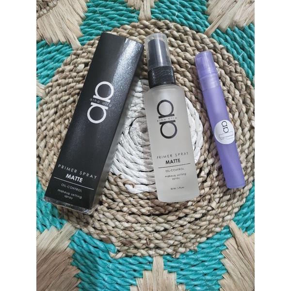 Alha Alfa primer spray/Alha alha setting spray share in jar