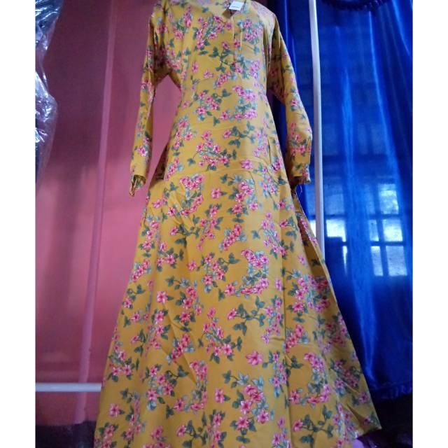 Gamis katun tebal#HOMEYDRESS