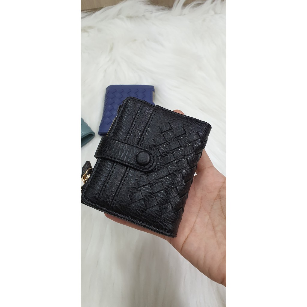 dompet kartu fashion card holder wallet PU leather canna