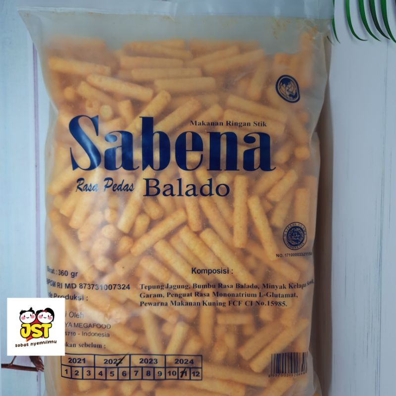 

[Per Pcs] Stik Sabena Snack Jagung 360gr Aneka Varian Rasa Jember Snack Time