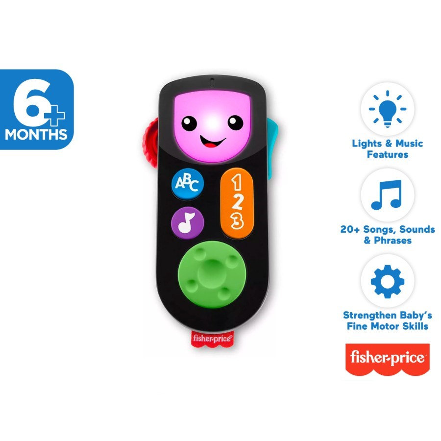 FISHER PRICE Laugh &amp; Learn Stream &amp; Learn Remote - Mainan Edukasi Anak