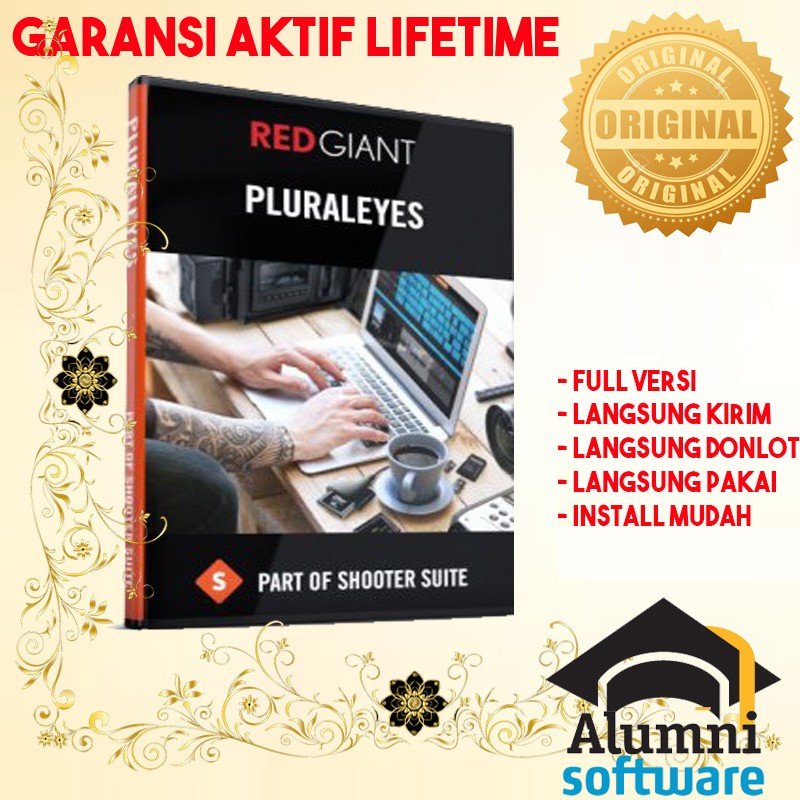 [FULL VERSION] Red Giant PluralEyes 4 Pro Plugin - GARANSI AKTIVASI