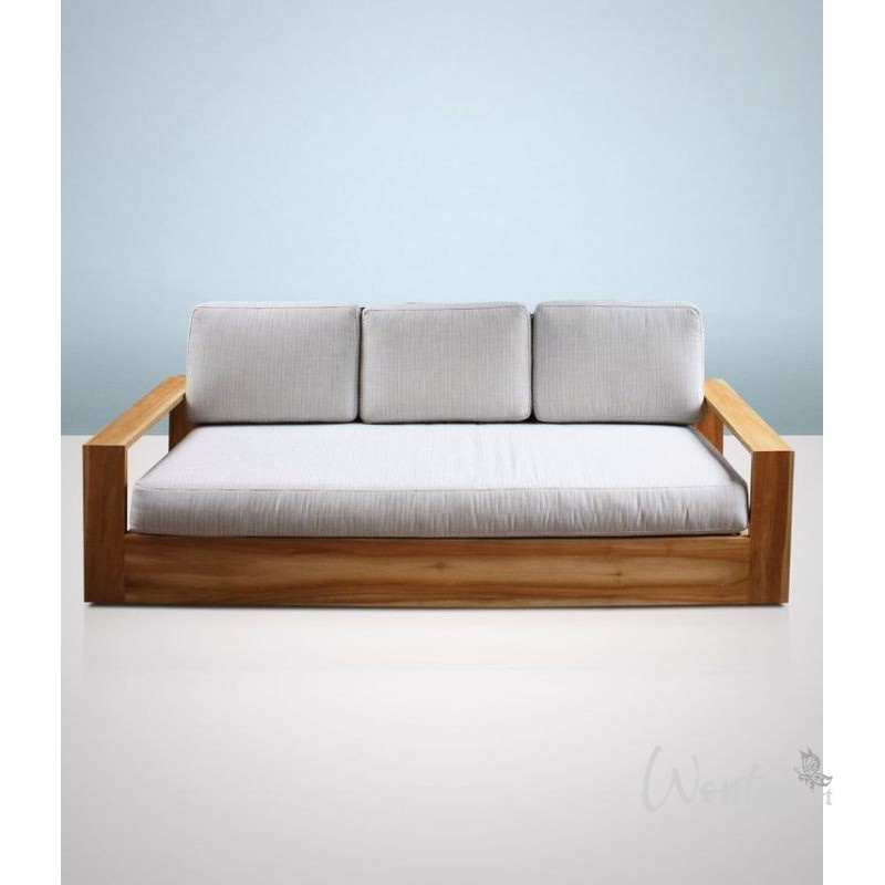 Sofa 3 Seater modern Taidana - Wonten Art Kayu Jati