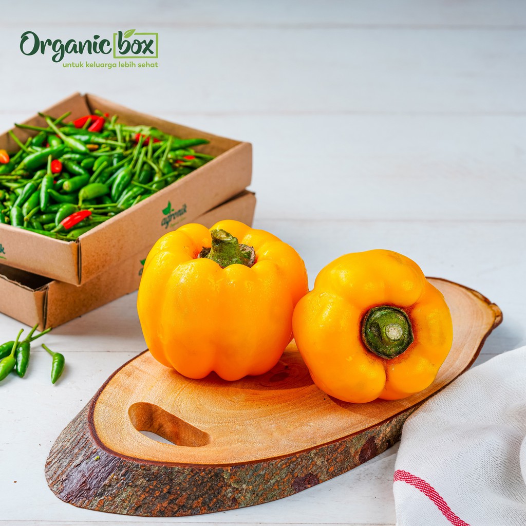 

PAPRIKA KUNING ORGANIK 100gr