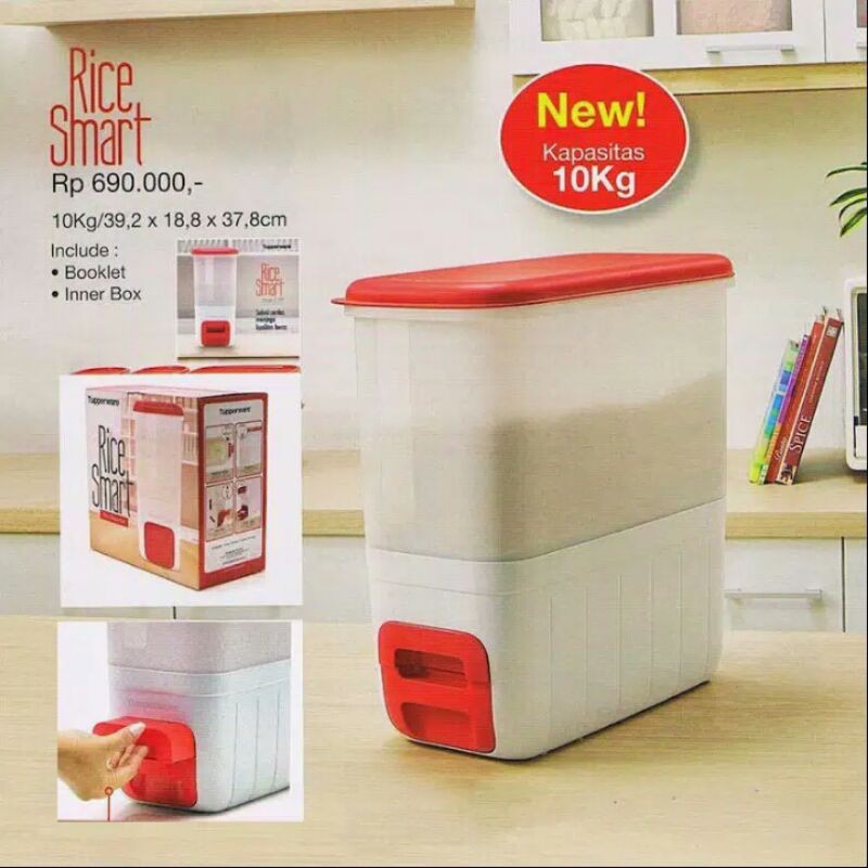 Rice Box Tupperware 10kg