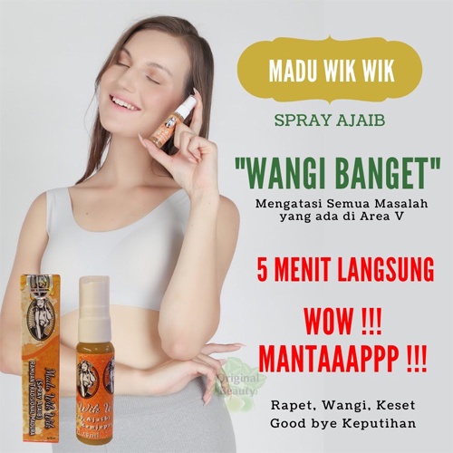 Madu Wik Wik Jamu WikWik Spray herbal Ajaib Wanita Ramuan Madura Bikin Rapet